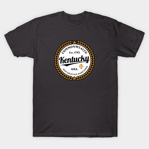 Kentucky Deo Gratiam Habeamus T-Shirt by LocalZonly